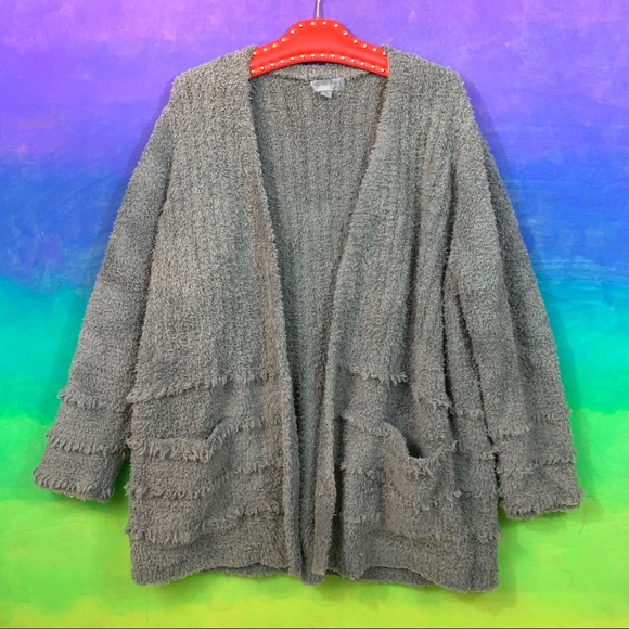 Barefoot Dreams Sweaters - barefoot dreams • cozychic boardwalk cardigan 1x